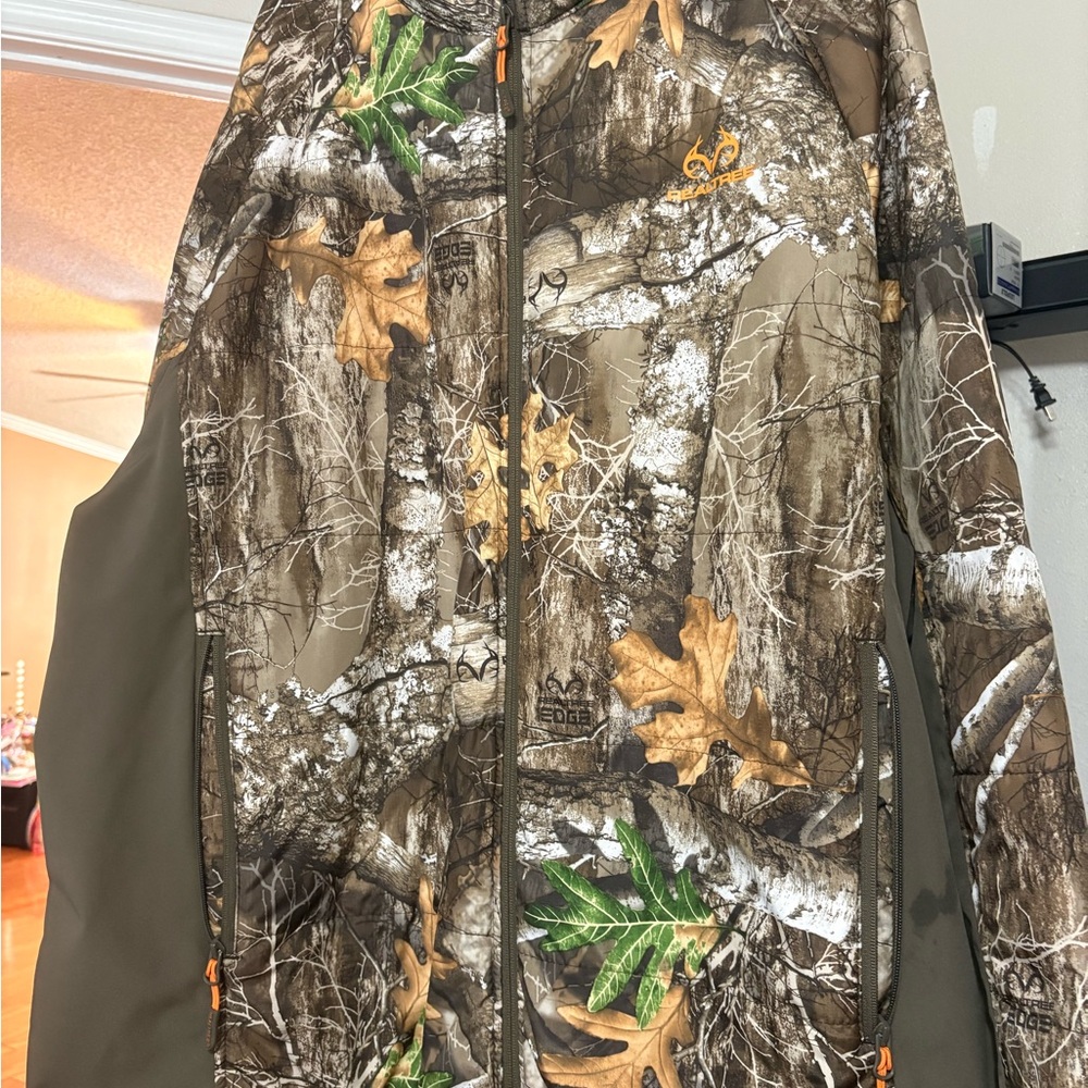 Realtree Orange and Brown Camo Jacket